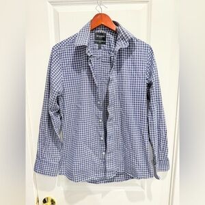Bonobos Blue and White Checkered Shirt